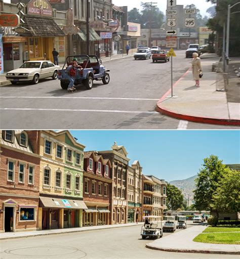 How Famous Back To The Future Locations Look Then Vs Now Techeblog