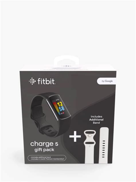 Fitbit Charge 5 Health And Fitness Tracker Black T Pack With