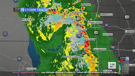Severe Thunderstorm Watches Warning Issued In West Michigan Youtube