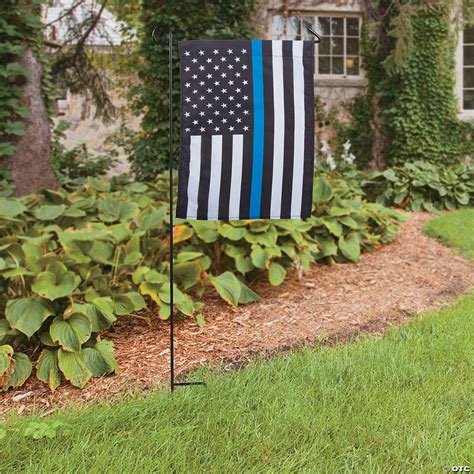 Thin Blue Line Garden Flag Oriental Trading