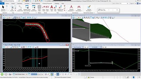 Openroads Designer Creating Plan And Profile Sheets Youtube