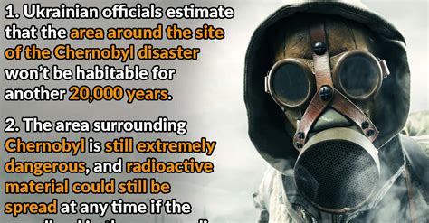 Facts About The Chernobyl Disaster