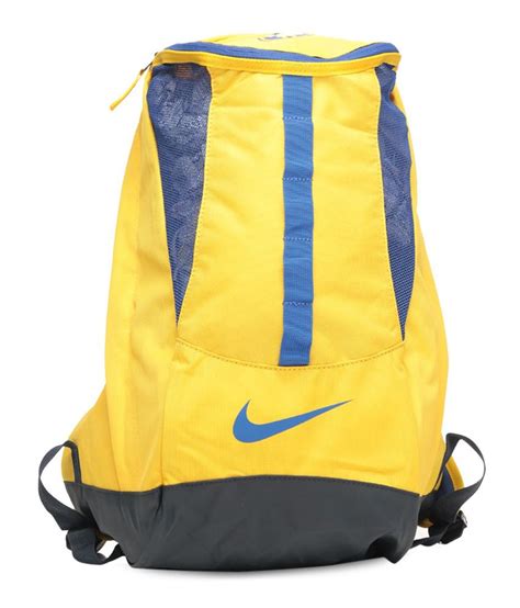 Nike Yellow Backpack With Shoe Pocket Buy Nike Yellow Backpack With