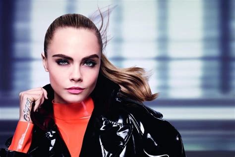 Model Cara Delevingne Appears In Her First Campaign For Rimmel London
