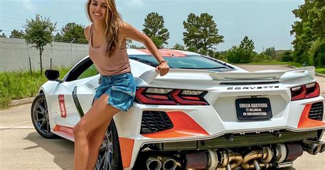 Youtuber Blows Up Her Twin Turbo C8 Corvette