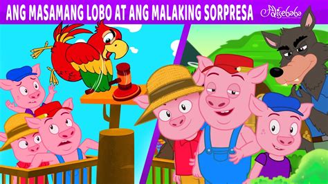 Ang Masamang Lobo Ang Tatlong Biik Engkanto Tales Mga Kwentong