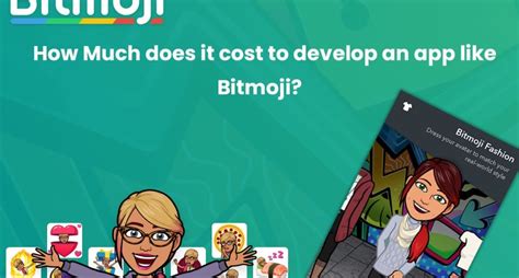 This cost includes the creation of the first and simplest version of an application without a backend. How Much Does It Cost to Develop An App Like Bitmoji-Emoji ...