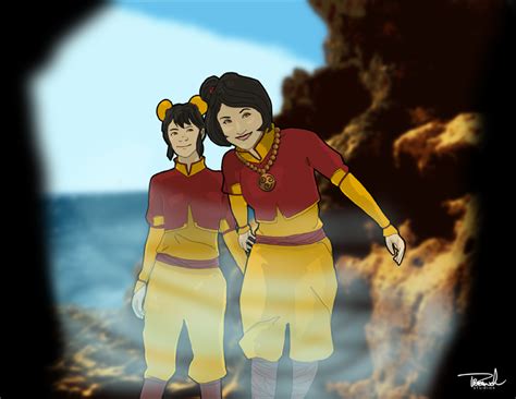 ikki and jinora sisters adventures by tsbranch on deviantart