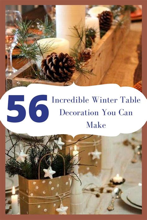 53 The Best Winter Table Decorations You Need To Try Winter Table