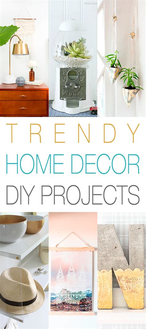 You decide which one can be attract your living place. Trendy Home Decor DIY Projects - The Cottage Market