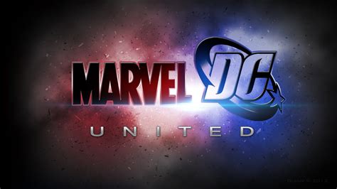 Free Download Marvel Vs Dc Logo Marvel Dc United Wallpaper 1024x576