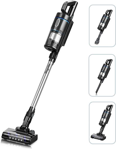 cordless vacuum cleaner bagotte 17kpa powerful suction stick vacuum cleaner