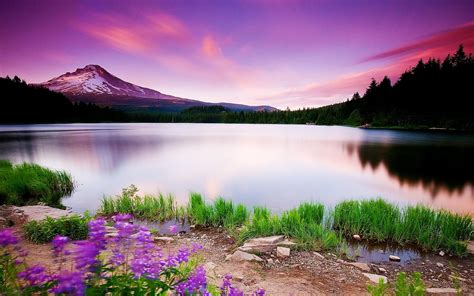 Lake Of Heaven Nature Scenery Wallpaper 1680x1050 Download