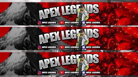 最も人気のある！ Apex Legends Banner Template 134581 Apex Legends Youtube