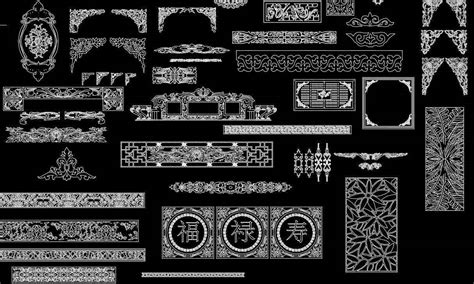 Chinese Carved 1 Free Autocad Blocks And Drawings Download Center