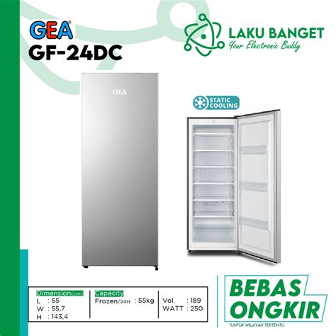 Jual Gea Upright Freezer Gf Dc Kulkas Freezer Gea Gf Dc Kulkas Gea Gf Dc Untuk Simpan