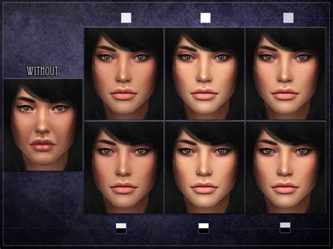 Sims 4 Cc — Remussirion Female Skin 8 Overlay Ts4
