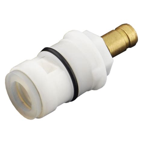 The first step to accessing the cartridge within the faucet is to disassemble the faucet part. Price Pfister - 960-802