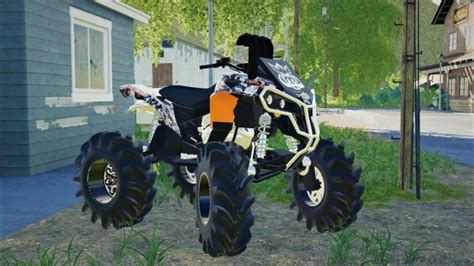 2014 DuŻy Dzik Can Am Renegade V10 Fs19 Farming Simulator 22 Mod