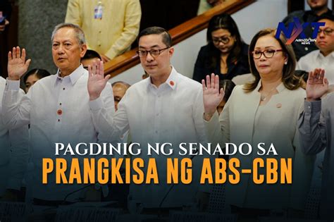 Pagdinig Ng Senado Sa Prangkisa Ng Abs Cbn Abs Cbn News