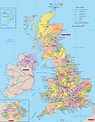 Reino Unido Mapa Mundial / Mapa de Gran Bretaña ~ Online Map ...