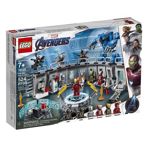 Lego Marvel Avengers Iron Man Hall Of Armor 76125 Building Kit And