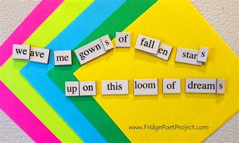 The Daily Magnet 112 Magnetic Poetry Writers Block Magnets