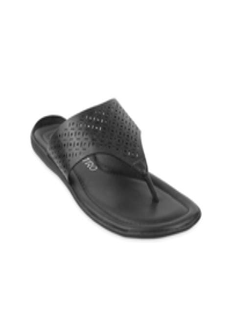Buy Metro Men Black Leather Comfort Sandals Sandals For Men 18308328 Myntra
