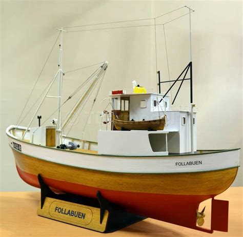 Follabuen Norwegian Fishing Boat Woodenmodelshipkit