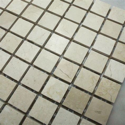 Stone Mosaic Tile Yellow Patterns Bathroom Wall Marble Kitchen
