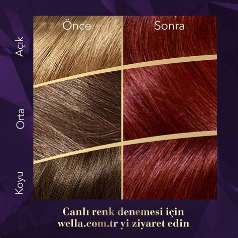 Wella Koleston Supreme Saç Boyası 5546 Kızıl Büyü Migros