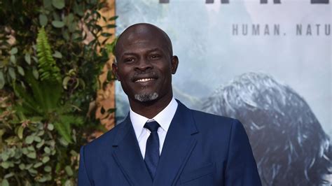 Download Blue Suit Djimon Hounsou Wallpaper Wallpapers Com