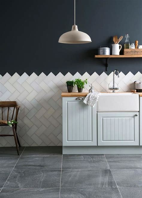 20 Lovely Floor Kitchen Tile Design Ideas That Make You Amazed
