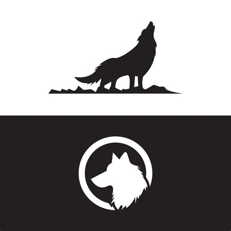 Wolf Logo Template 2076212 Vector Art At Vecteezy