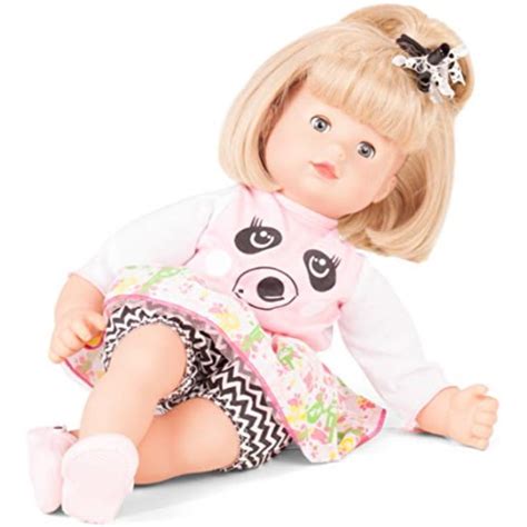 Gotz Maxy Muffin Happy Panda 16 5 Soft Baby Doll With Blonde Hair And