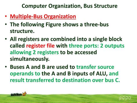 The bits are transferred simultaneously over many lines, one bit per line. PPT - Computer Organization, Bus Structure PowerPoint ...