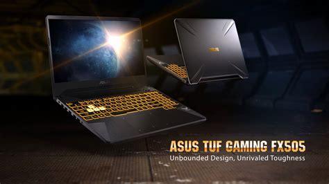 Unbounded Design Unrivaled Toughness Asus Tuf Gaming Fx505 Asus