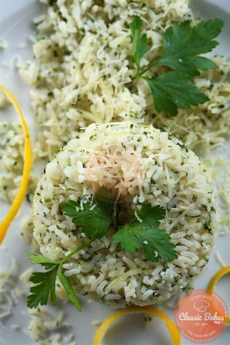 Quick And Easy Parsley Rice Recipe Classic Bakes