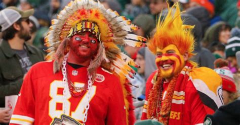 Kansas City Chiefs Ban Die Hard Fans From Wearing Native American