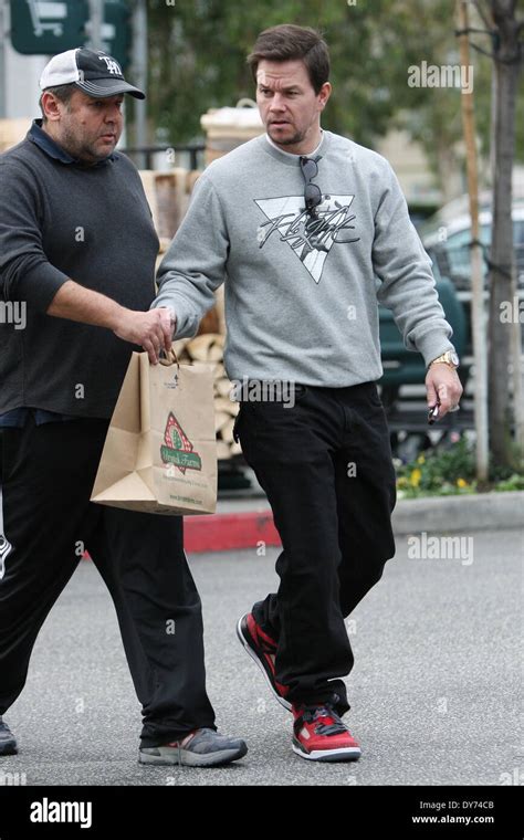 Mark Wahlberg Shopping At Bristol Farms Featuring Mark Wahlberg Where