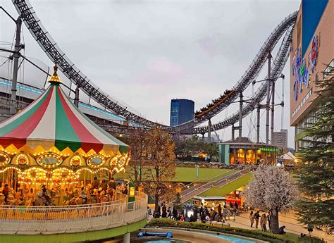 Tokyo Dome City Theme Park Bunkyo City Japan Parkz Theme Parks