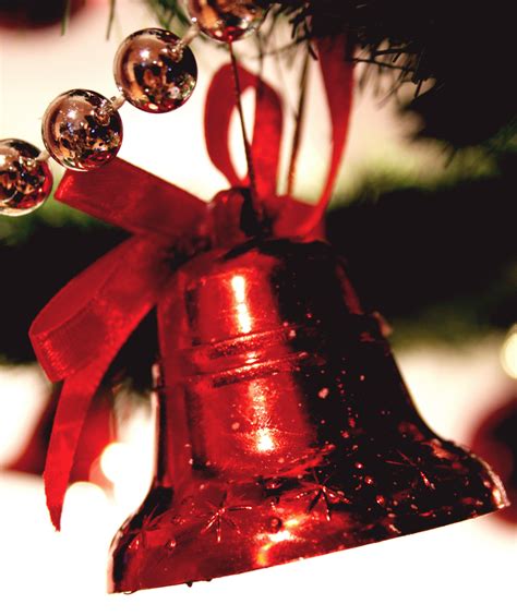 Free Photo Red Christmas Bell Bell Christmas Holiday Free