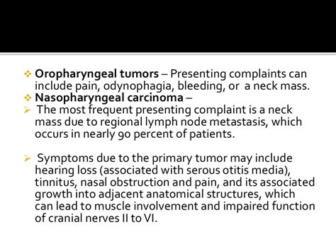 Overview Of Head And Neck Cancer