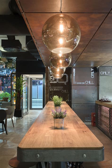 Cafe Restaurant Boutique Trojka Idealwork Concrete Finishes For