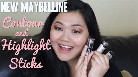 New Maybelline Master Contour V And Strobing Sticks Review Demo