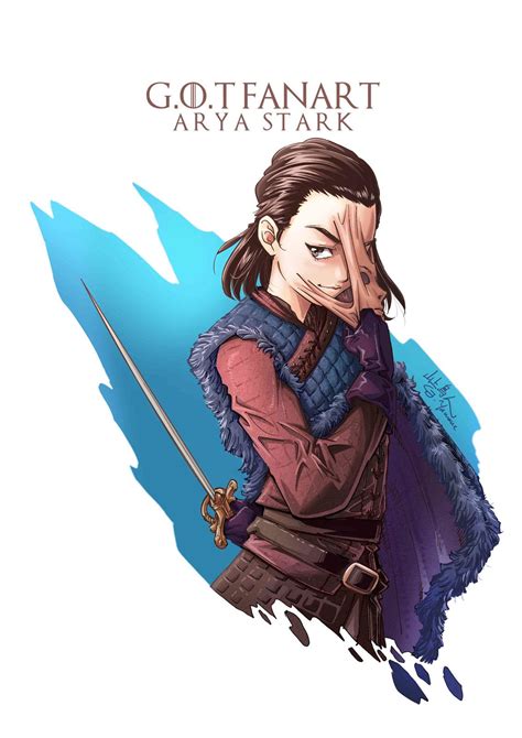 Game Of Thrones Fanart Arya Stark Cj Yamaue On Artstation At