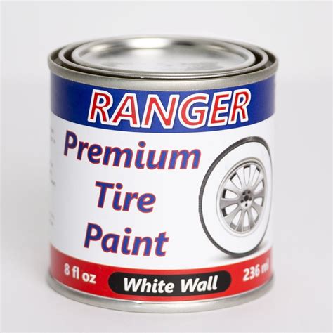 White Sidewalls Ranger Tire Paint
