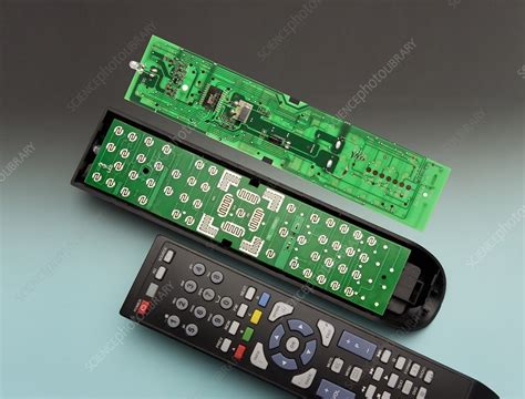 Remote Control Printed Circuit Board Stock Image C027 5740