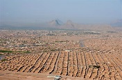 Aerial view of a section of Kandahar in 2013 picture, Aerial view of a ...