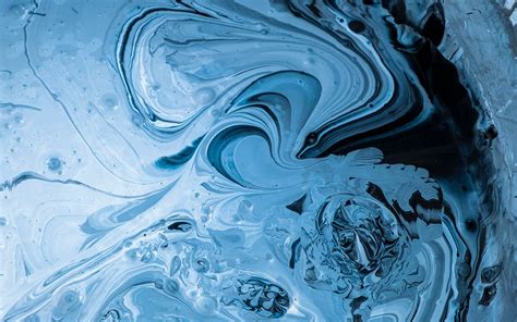 Download Wallpaper 1440x900 Paint Stains Fluid Art Abstraction